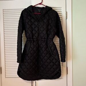 Athleta Dark Quilted Outerwear